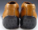 TOD'S sz 10.5 LEATHER BICYCLE TOE OXFORDS MENS LIG