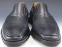 BRUNO MAGLI sz 10.5 RAGING LEATHER SQUARE TOE LOAF