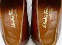 FERRAGAMO sz 9 B TORRE CAP TOE OXFORD UH14966 MENS