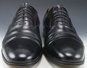 DOLCE & GABBANA sz 9 LEATHER CAP TOE OXFORDS 25489