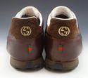 GUCCI sz 13.5 GUCCISSIMA LEATHER SNEAKERS 162678 M