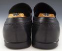 GUCCI sz 42 E LEATHER BICYCLE TOE OXFORDS 162621 M