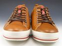 New - PRADA sz 10 LEATHER LOW CUT SNEAKERS 4E2406 