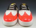 CHRISTIAN LOUBOUTIN sz 39.5 GOLFITO WINGTIP SNEAKE