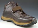 PRADA sz 7 LEATHER & NYLON MESH HIKING BOOTS MENS 