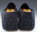 TOD'S sz 11 SUEDE DRIVING MOCCASINS MENS BLUE fits