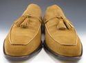 FERRAGAMO sz 10 EE SUEDE TASSEL LOAFERS VG16660 ME