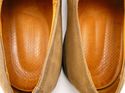 ALLEN EDMONDS sz 13 PLAIN TOE NUBUCK LEATHER OXFOR