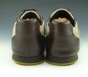 LOUIS VUITTON sz 6.5 LEATHER & CANVAS SNEAKERS LI1