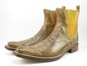 MARK NASON sz 9.5 TRIBUTE LEATHER PULL ON BOOTS ME