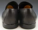 New - GUCCI sz 12.5 LEATHER LOGO PLATE LOAFER 2474