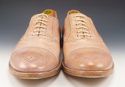 PAUL SMITH sz 8.5 BERTIE LEATHER CAP TOE OXFORDS G