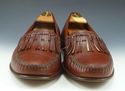 FERRAGAMO sz 9.5 INDIOS MOCCASIN TOE TASSEL LOAFER