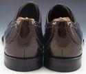 DOLCE & GABBANA sz 9 PATENT LEATHER WINGTIP OXFORD