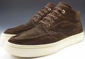 FERRAGAMO sz 10.5 SUEDE LACE UP DESERT BOOTS TV148