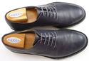 GUCCI sz 9.5 LEATHER PLAIN TOE OXFORD 281937 MENS 