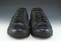 PRADA sz 7 LEATHER LACE UP SNEAKER 4E1643 MENS BLA