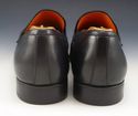 New - SANTONI sz 8 LEATHER PENNY STRAP LOAFERS 488