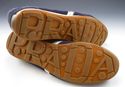 PRADA sz 7 SUEDE LACE UP SNEAKER 4E1965 MENS BLUE 