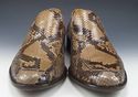 COLE HAAN sz 9.5 SNAKESKIN VENETIAN LOAFERS CO3283