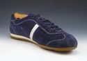 PRADA sz 7 SUEDE LACE UP SNEAKER 4E1965 MENS BLUE 