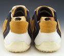 FERRAGAMO sz 7 EE SUEDE  & NYLON SNEAKERS MENS BRO