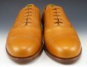 RALPH LAUREN sz 10.5 C LEATHER CAP TOE OXFORDS M10