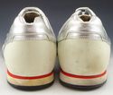 GUCCI sz 12 LEATHER & NYLON MESH SNEAKERS 256649 M