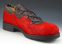 DOLCE & GABBANA sz 8 CALF HAIR LUG SOLE OXFORDS ME