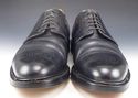 SANTONI sz 11.5 LEATHER CAP TOE OXFORDS 111290 MEN