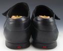 PRADA sz 9.5 LEATHER SPORT STRAP LOAFERS 4P1609 ME