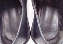 GUCCI sz 8 LEATHER CAP TOE OXFORDS 1115339 MENS BL