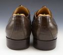 New - DOLCE & GABBANA sz 42.5 EEL SKIN OXFORDS DU0