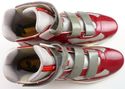 PRADA 9.5 PATENT LEATHER STRAP HIGH TOP SNEAKER 4T