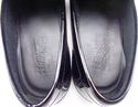 FERRAGAMO sz 11 PATENT GANCINI BIT LOADERS TN11658