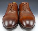 New - SANTONI sz 10.5 EE SALEM CAP TOE OXFORDS MEN