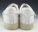 GUCCI sz 11.5 LEATHER DOUBLE STRAP SNEAKERS 138170