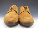 FERRAGAMO sz 9.5 EE SUEDE WINGTIP OXFORD VG5919 ME