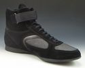 PRADA sz 7.5 SUEDE & MESH HIGH TOP SNEAKERS 4T0975