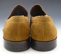 FERRAGAMO sz 10 EE SUEDE TASSEL LOAFERS VG16660 ME