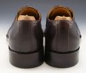 DOLCE & GABBANA sz 10 LEATHER BICYCLE TOE OXFORDS 