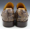 COLE HAAN sz 9.5 SNAKESKIN VENETIAN LOAFERS CO3283