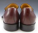 COLE HAAN sz 11.5 LEATHER SPLIT TOE STRAP LOAFERS 