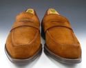 New - MAGNANNI sz 10 SUEDE STRAP LOAFERS 16694 MEN