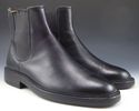 TOD'S sz 6 LEATHER DOUBLE GORE PLAIN TOE BOOTS MEN