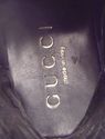 New - GUCCI sz 40.5 E LEATHER GORED BOOTS 016505 M