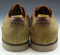 JOHN VARVATOS sz 11.5 MONACO STAMPED SUEDE DECK OX