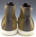 LOUIS VUITTON sz 7 SUEDE HIGH TOP "LV" SNEAKERS GO