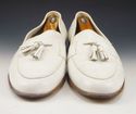 BALLY sz 12 N CLUB II LEATHER TASSEL LOAFERS 23109