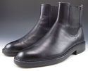 TOD'S sz 6 LEATHER DOUBLE GORE PLAIN TOE BOOTS MEN